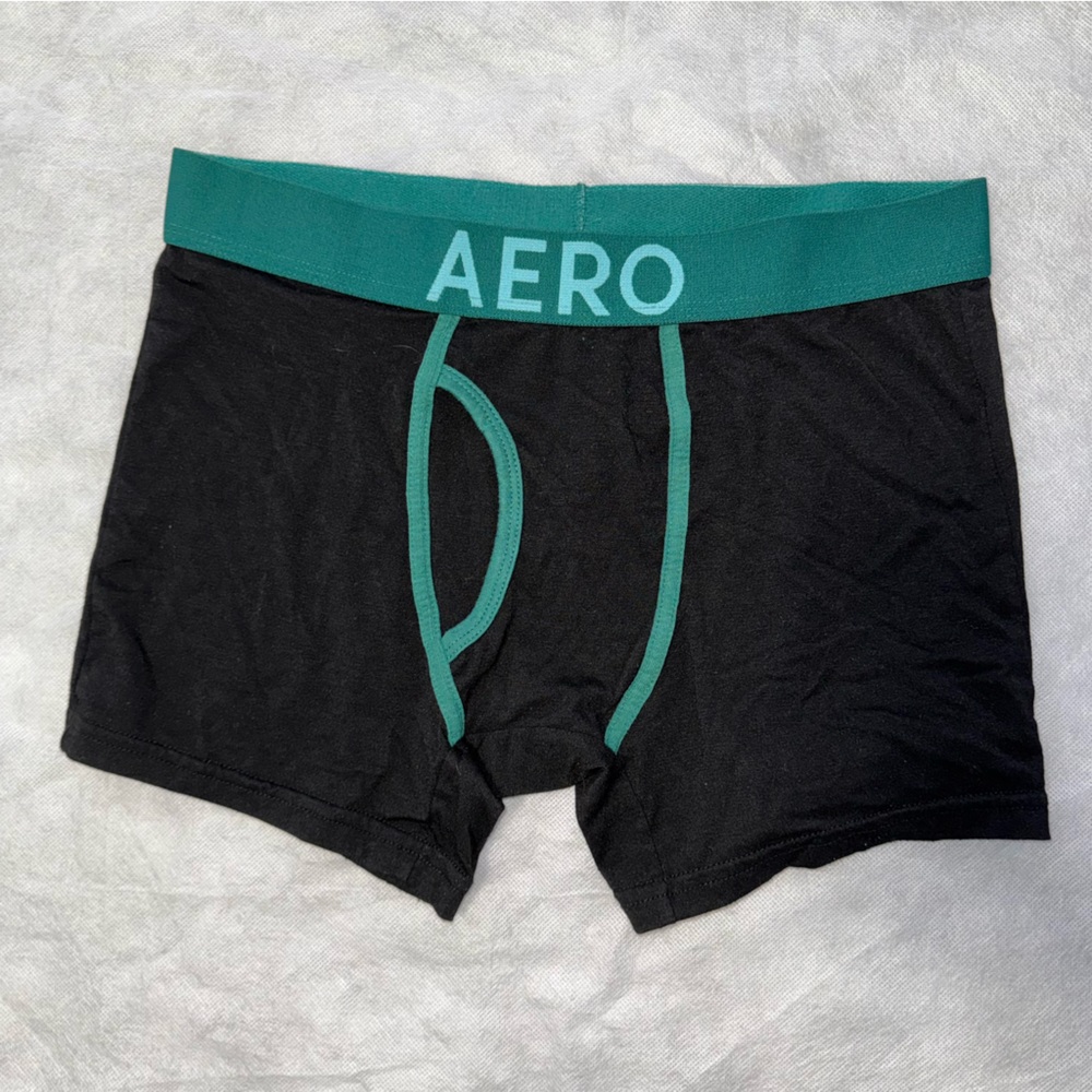 Black and Green Men's Boxer Briefs